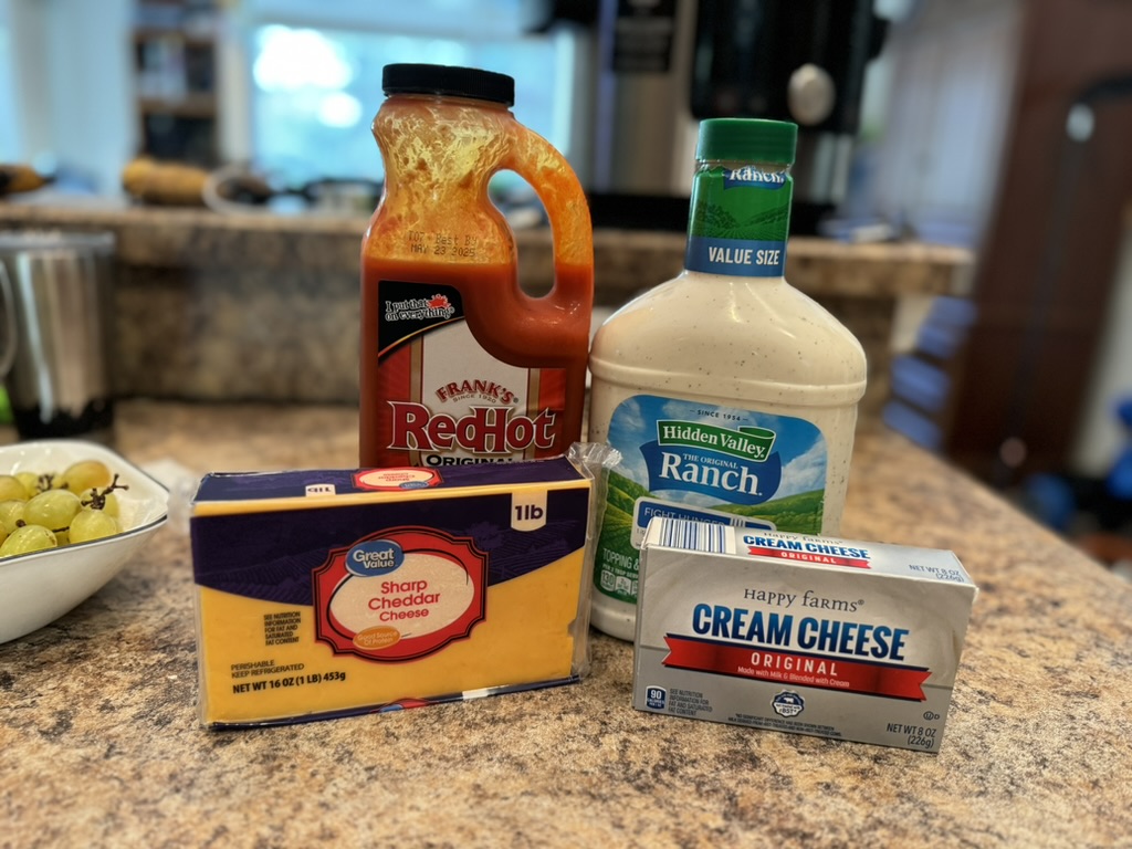 Buffalo Chicken Dip Ingredients 