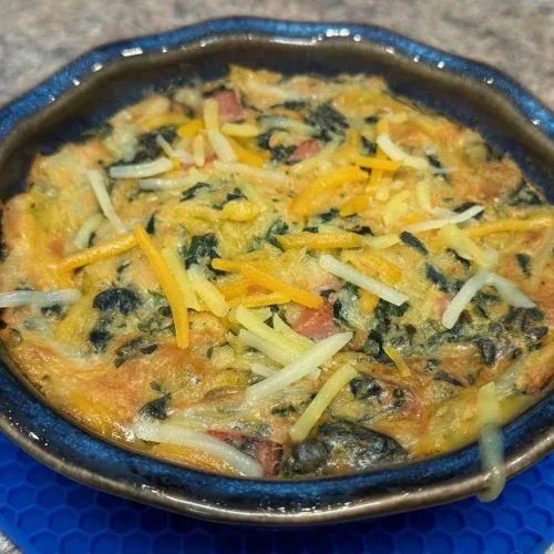 Dairy Free Spinach Quiche