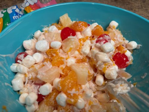 Dairy Free Marshmallow Fruit Salad