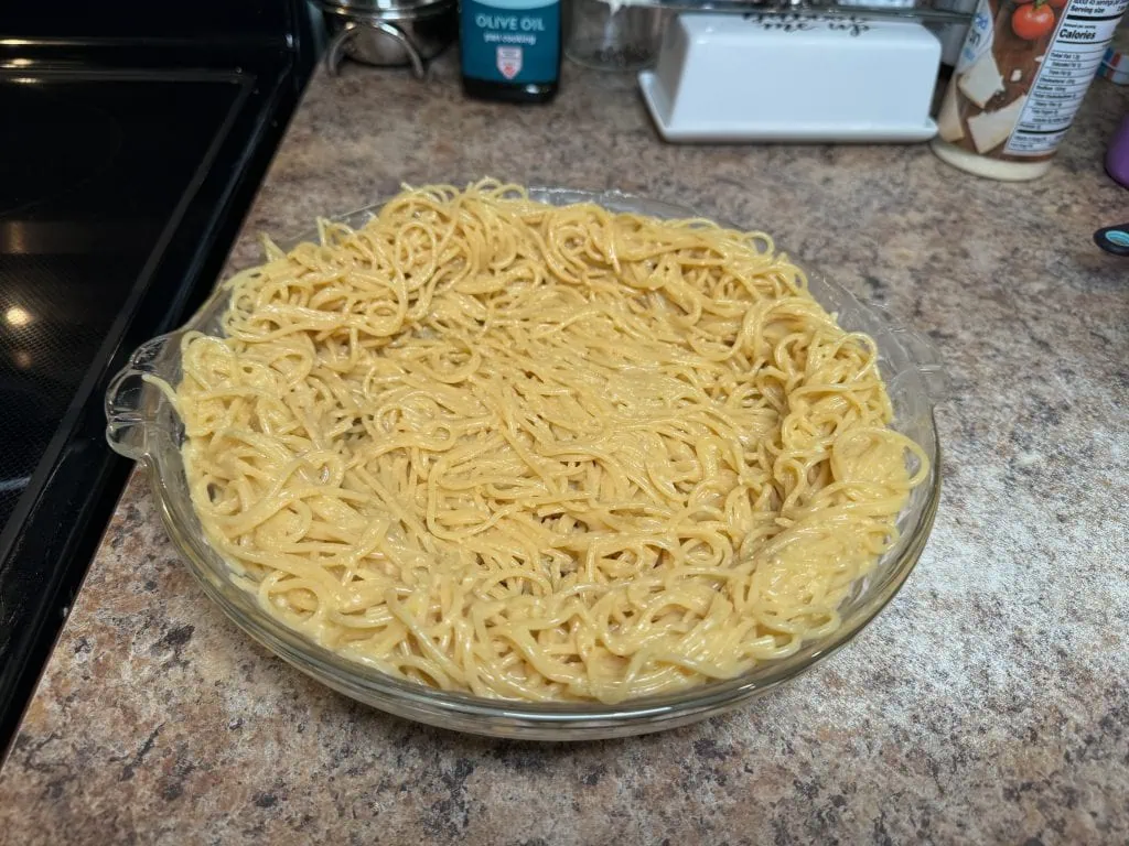 Spaghetti Pie Crust