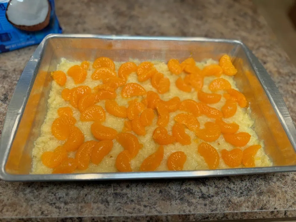 Pineapple and mandarin oranges