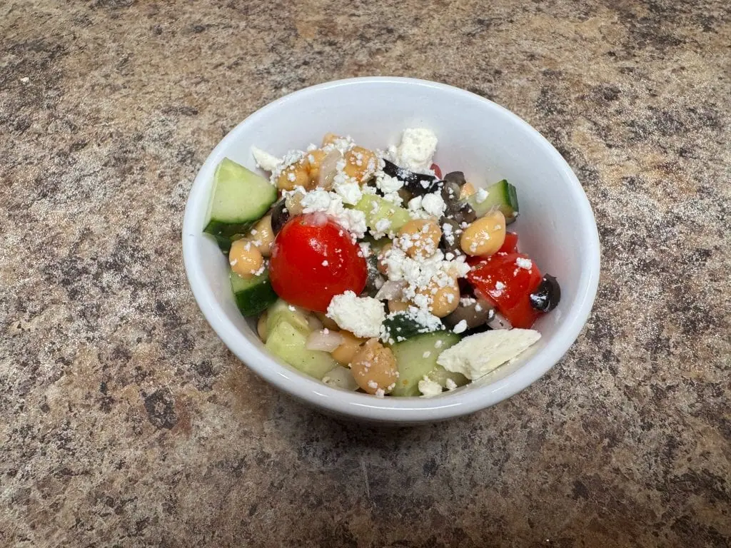 Greek Garbanzo Bean Salad