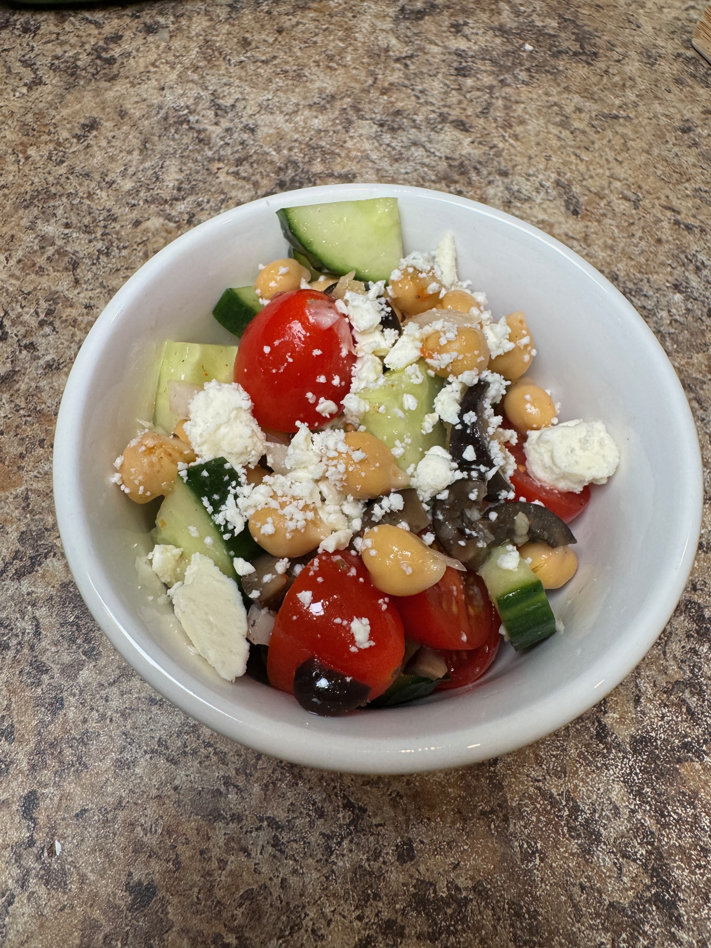 Greek Garbanzo Bean Salad