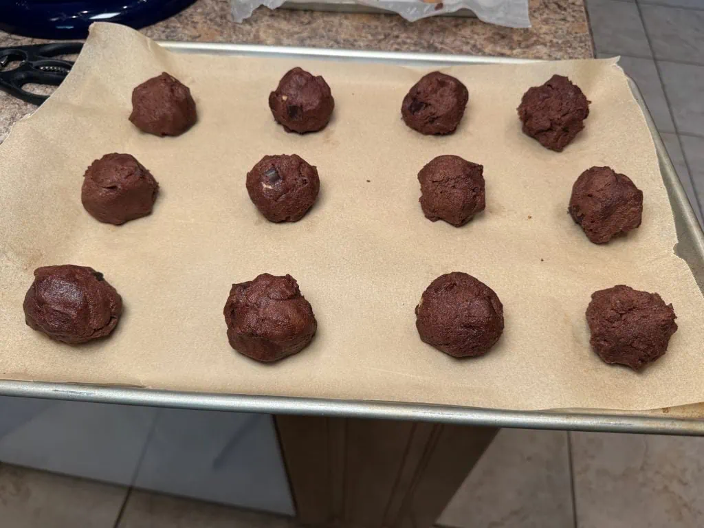 Raw dough